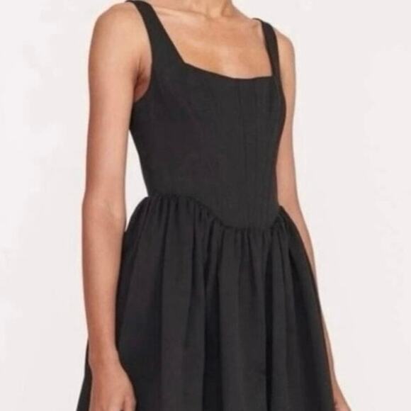 Staud Landscape Maxi Dress In Black 2 NWT - Picture 2 of 7